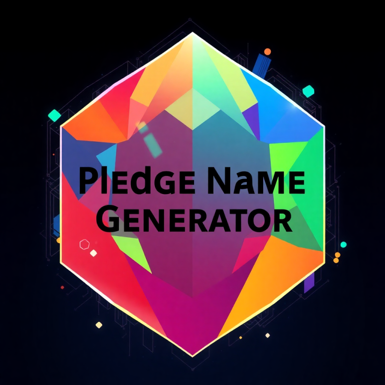 Pledge Name Generator