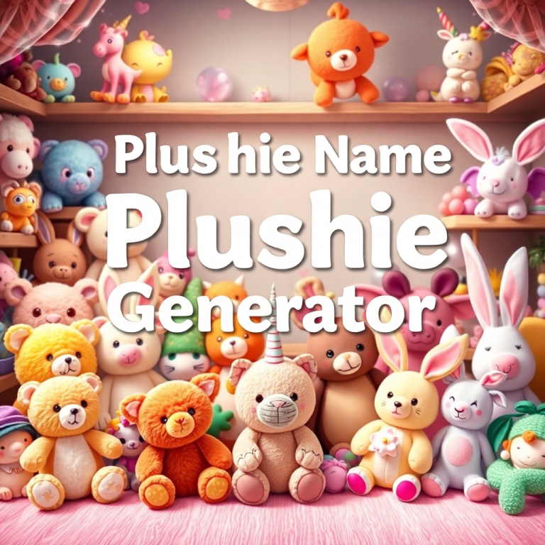 Plushie Name Generator