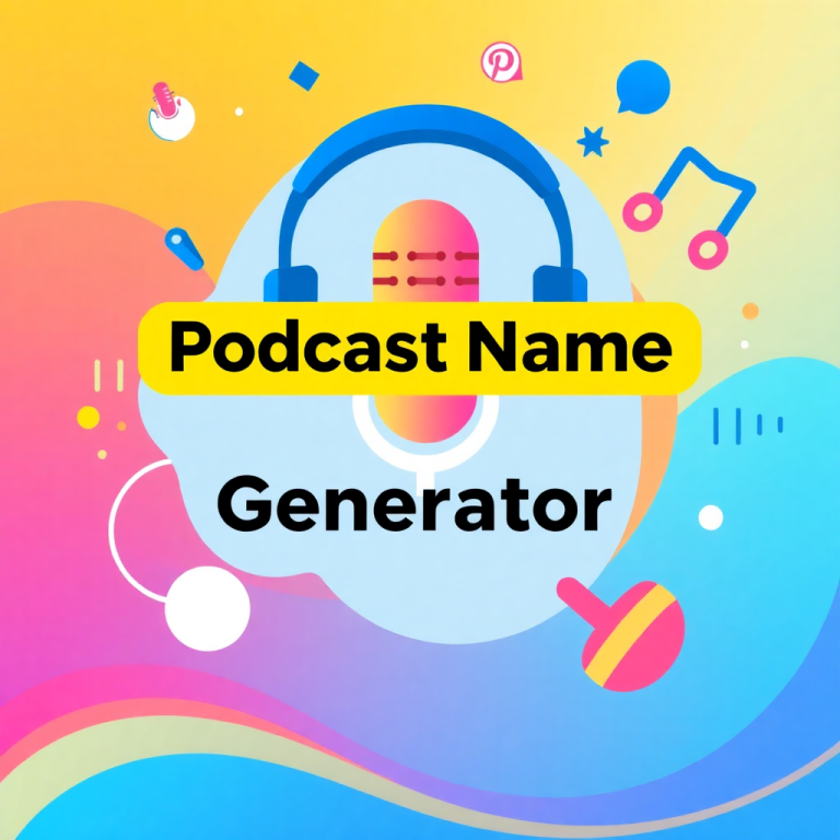 Podcast Name Generator Free