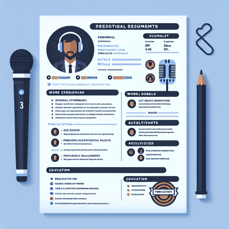 Podcaster Resume Generator