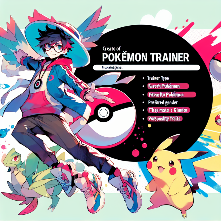 Pokemon Trainer Name Generator