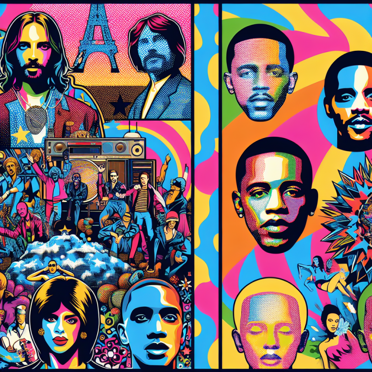 Pop Art Album Cover Generator