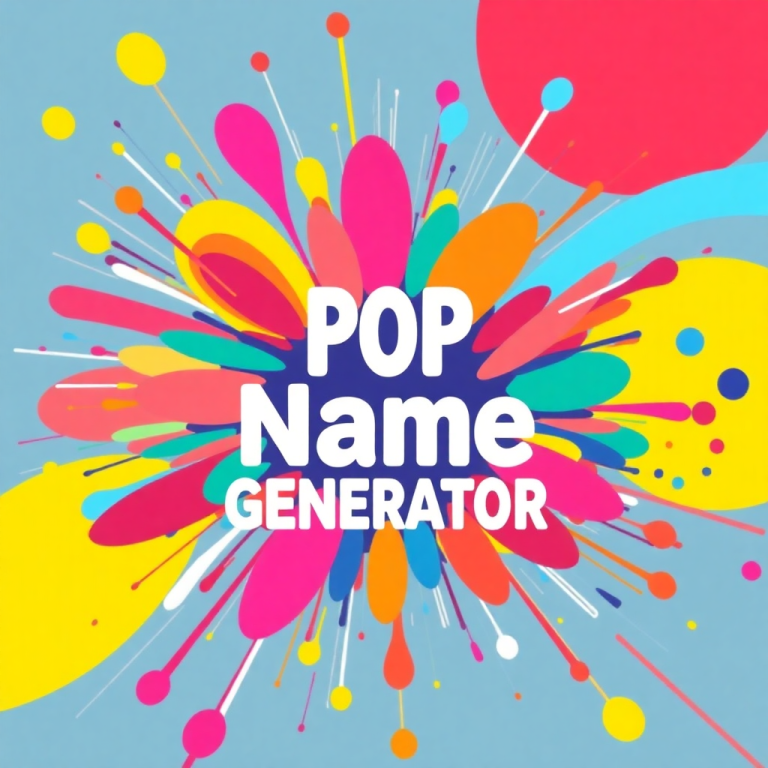 Pop Name Generator