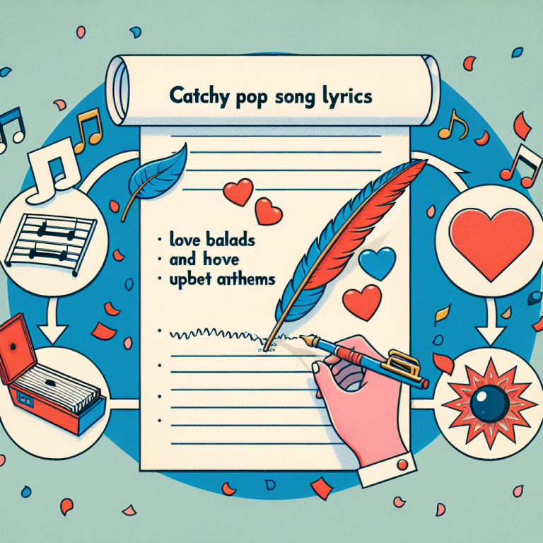 Pop Song Lyrics Generator