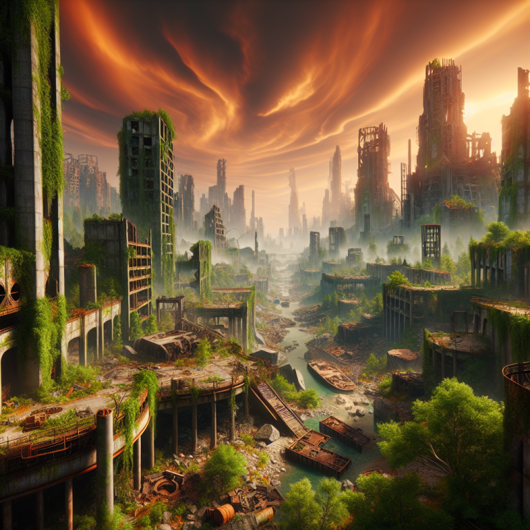 Post Apocalyptic Landscape Game Generator