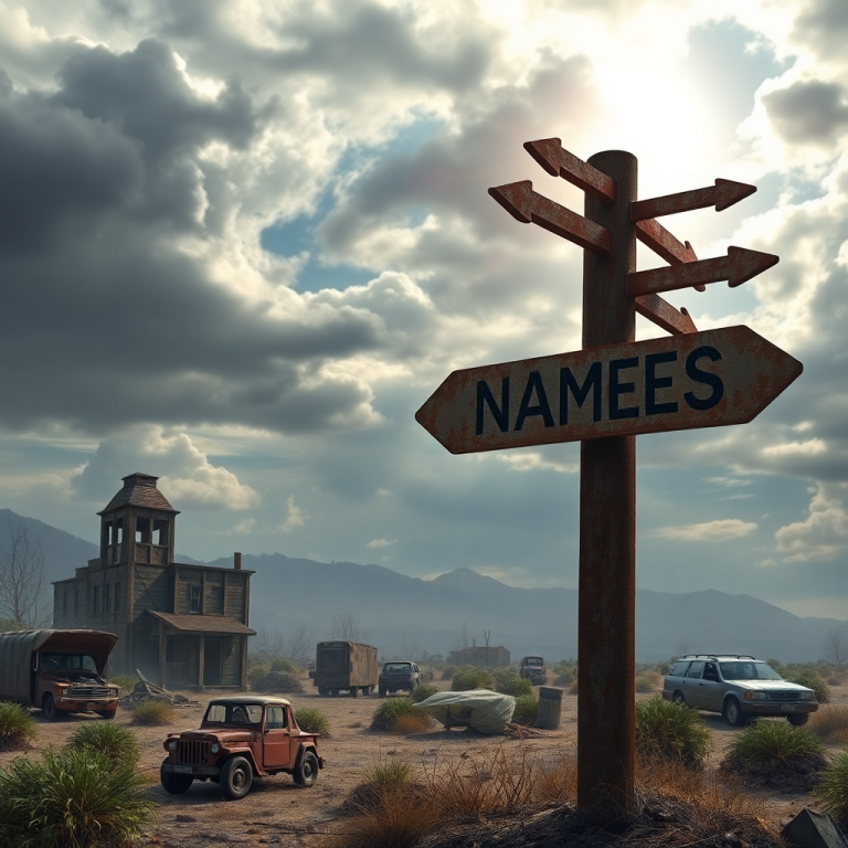 Post Apocalyptic Name Generator