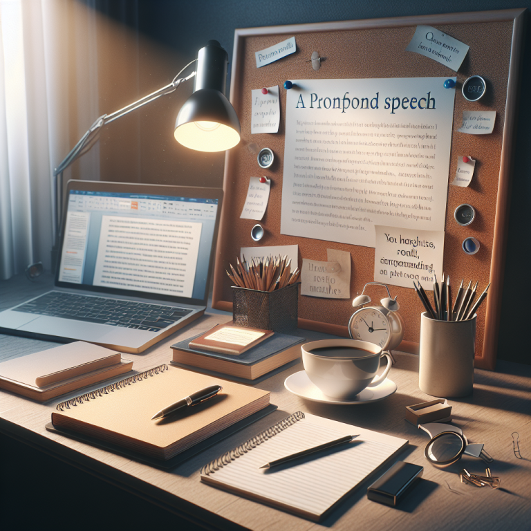 Press Conference Speech Generator