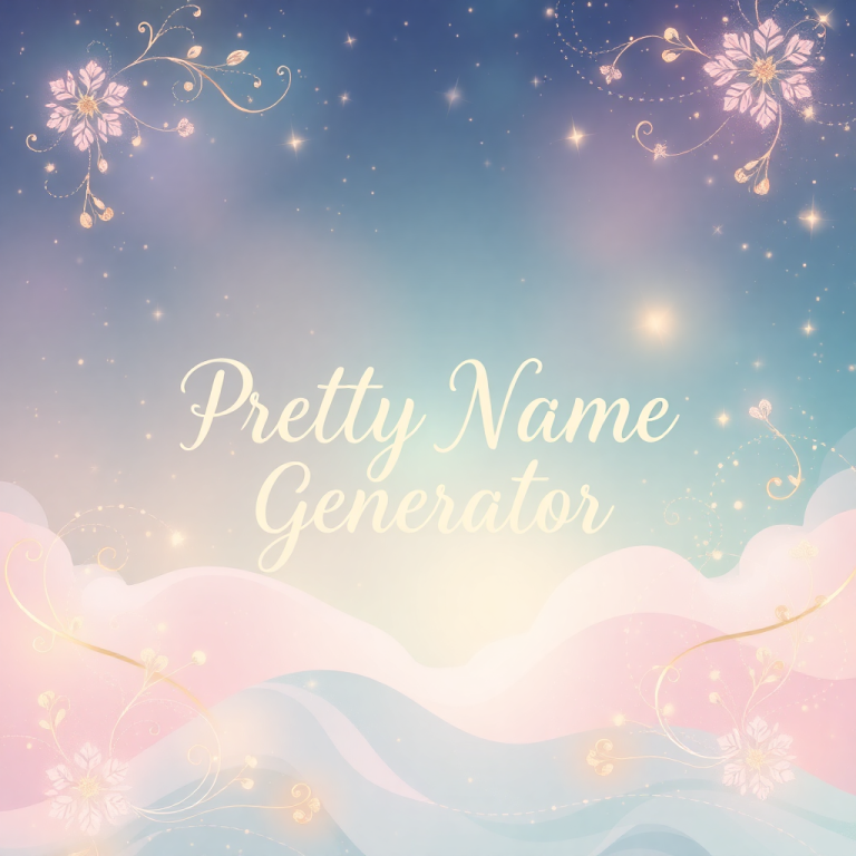 Pretty Name Generator