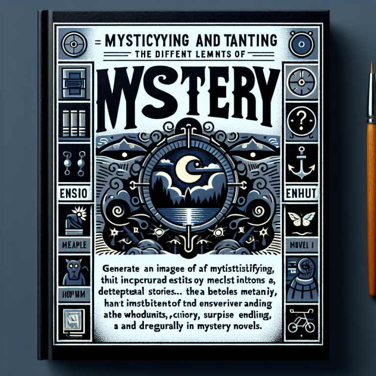 Private Investigator Mystery Book Cover Generator