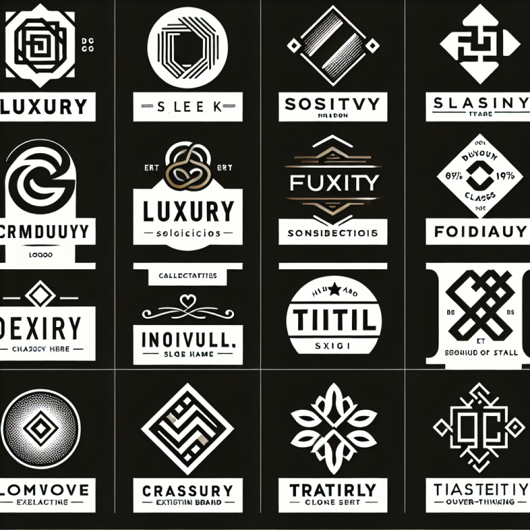 Professional Sleek Logo Generator