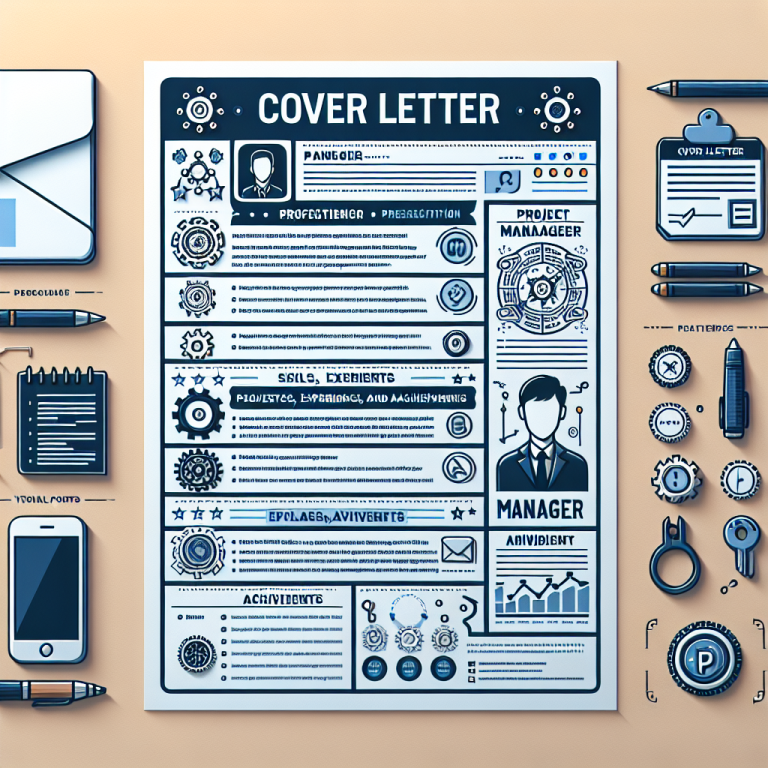 Project Manager Cover Letter Generator