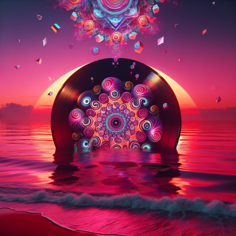 Psychedelic Album Cover Generator