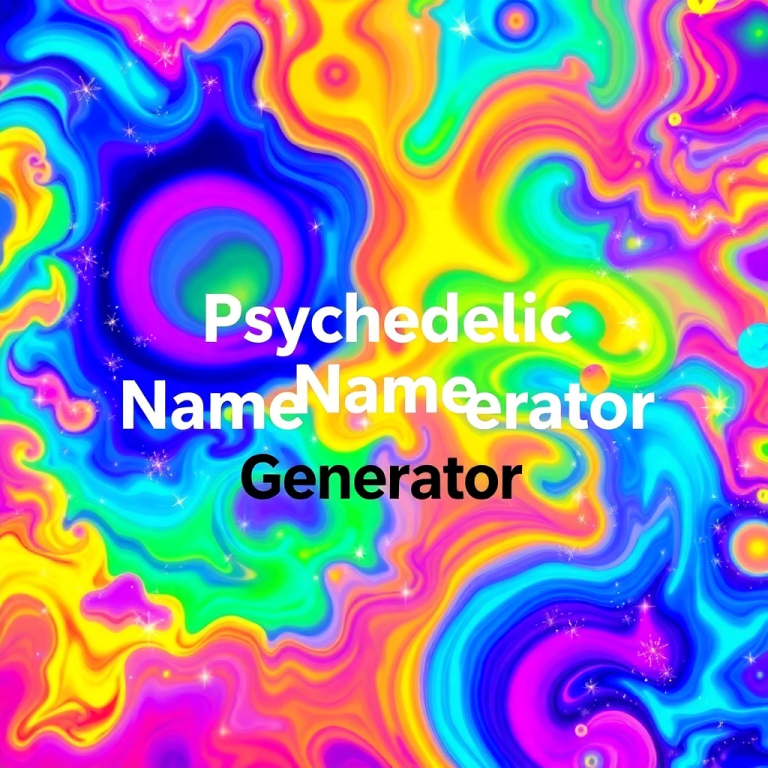 Psychedelic Name Generator