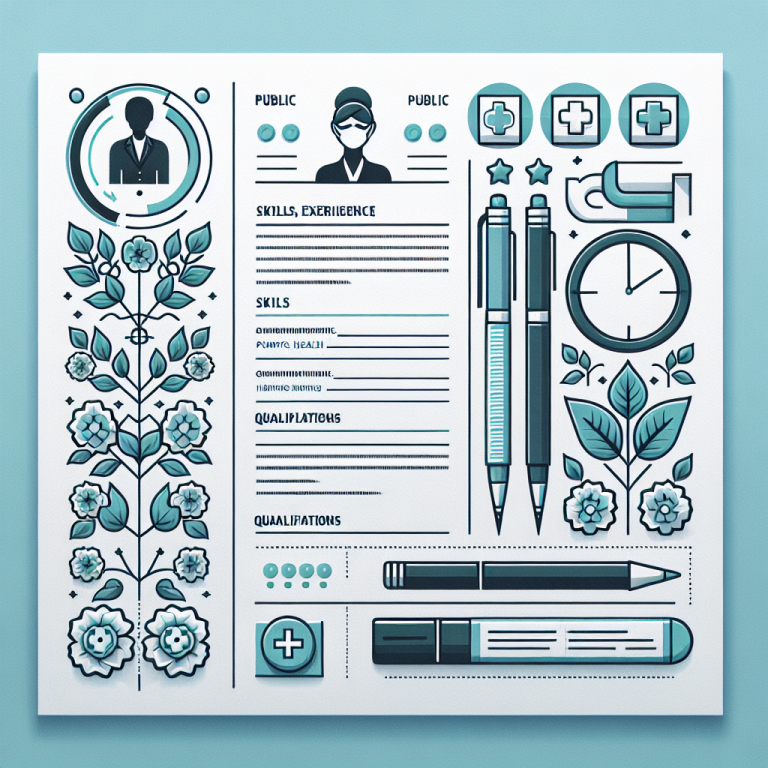 Public Health Resume Generator