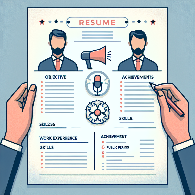 Public Speaker Resume Generator