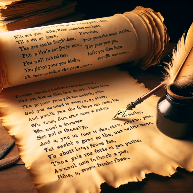 Pun Poem Generator