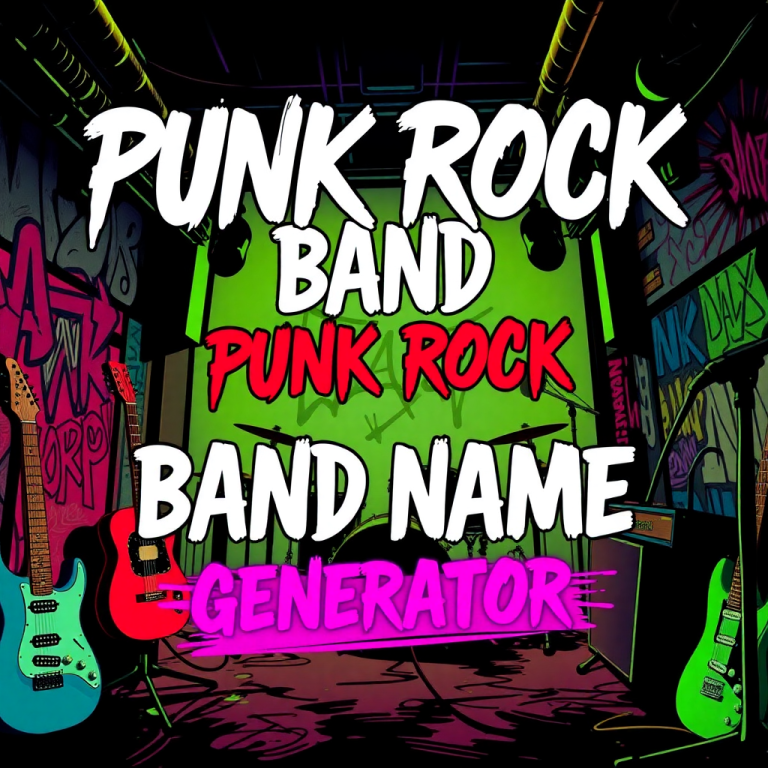 Punk Rock Band Name Generator