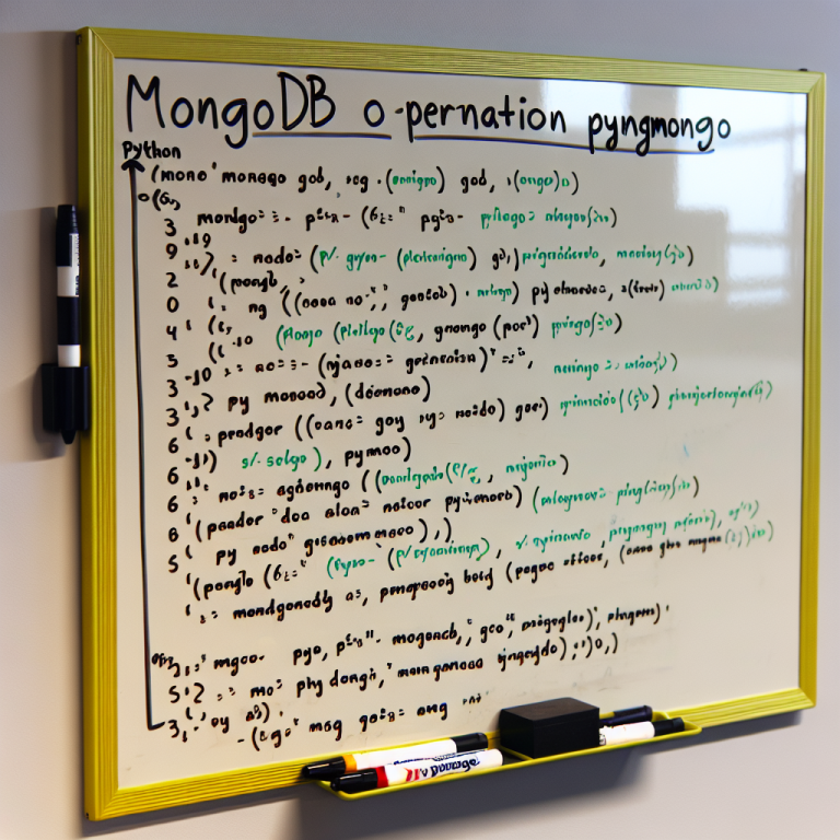 Pymongo Script Generator