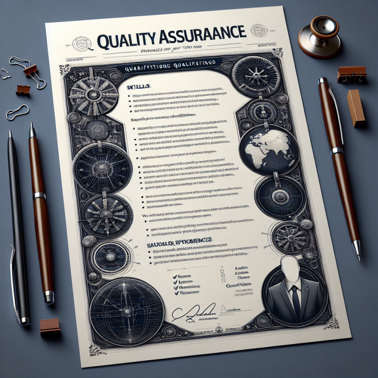 Quality Assurance Cover Letter Generator