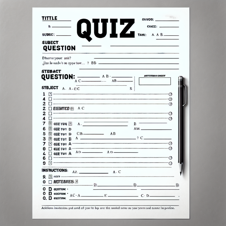 Quiz Generator