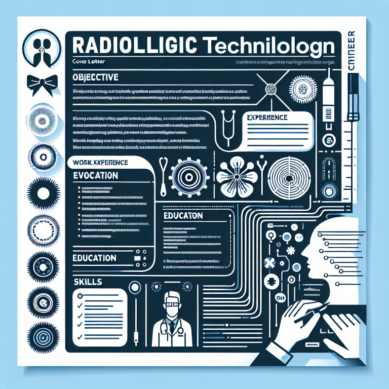 Radiologic Technologist Cover Letter Generator