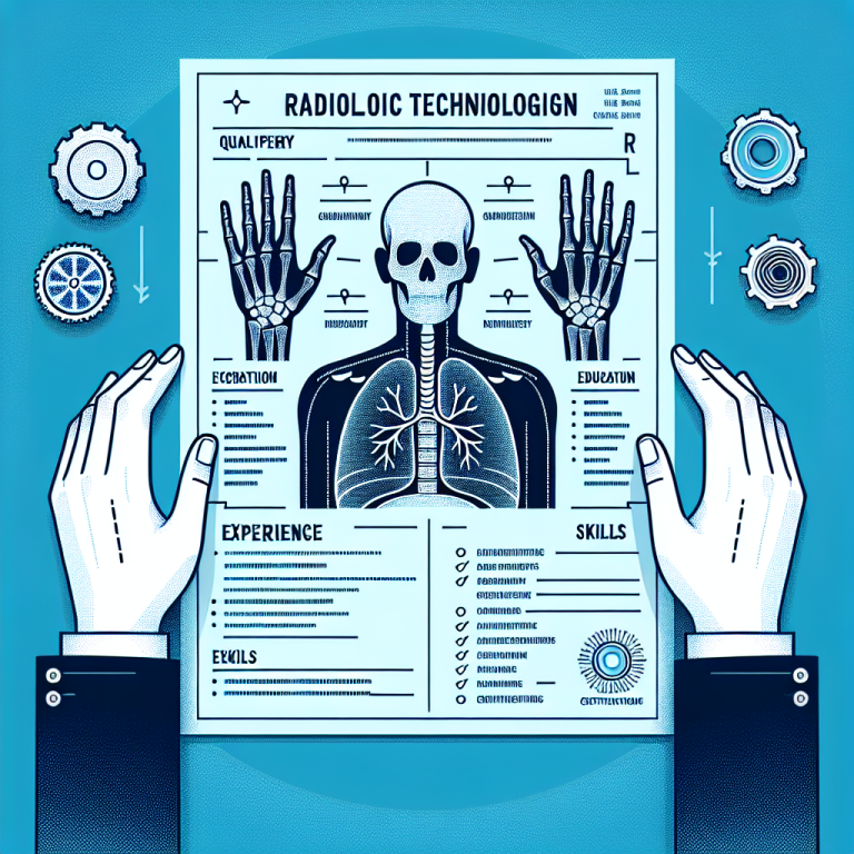 Radiologic Technologist Resume Generator