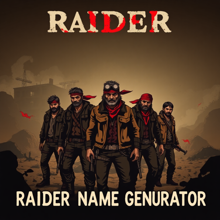 Raider Gang Name Generator