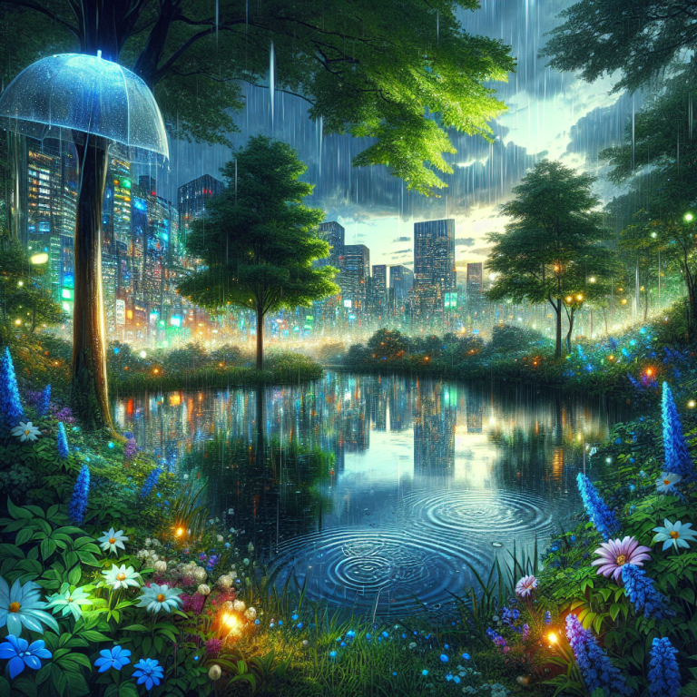 Rain Wallpaper Generator