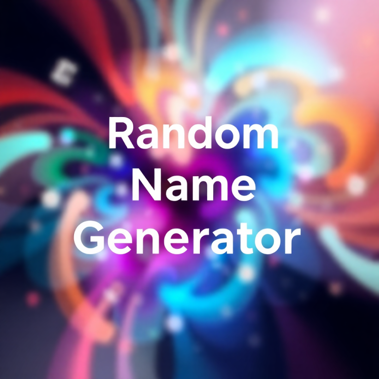 Ramdom Name Generator