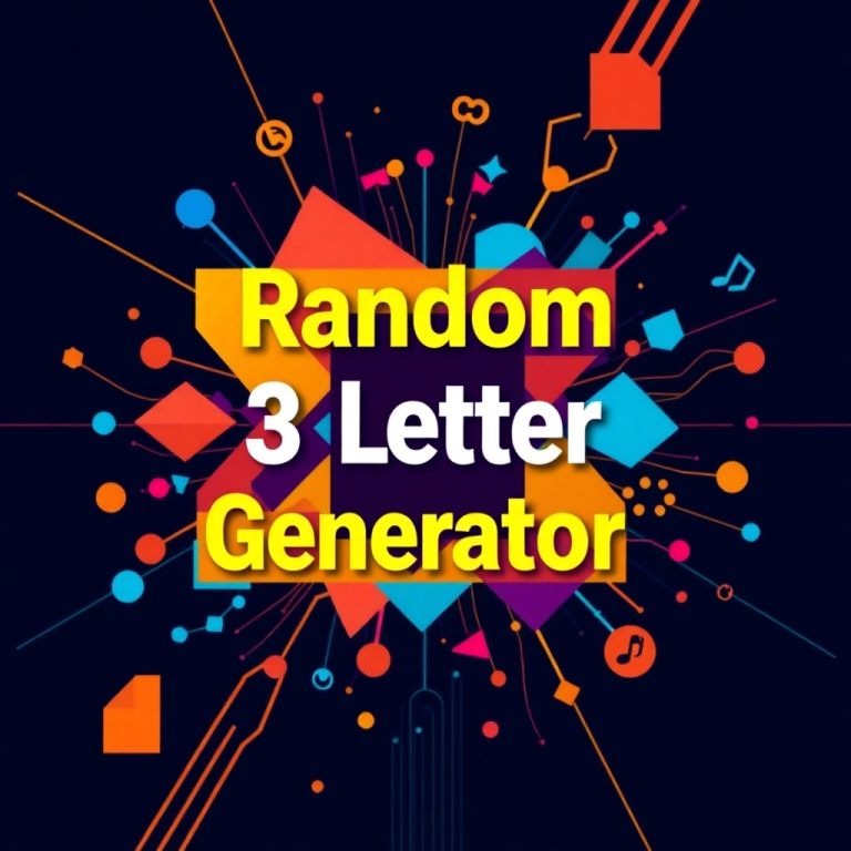 Random 3 Letter Generator