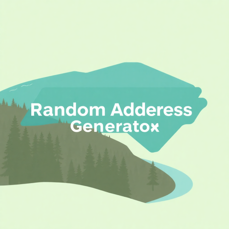Random Address Generator North Carolina