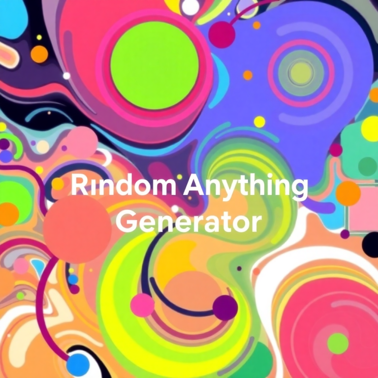 Random Anything Generator
