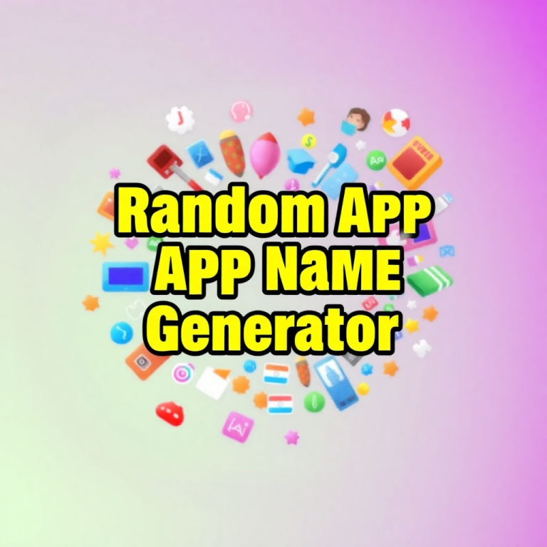 Random App Name Generator