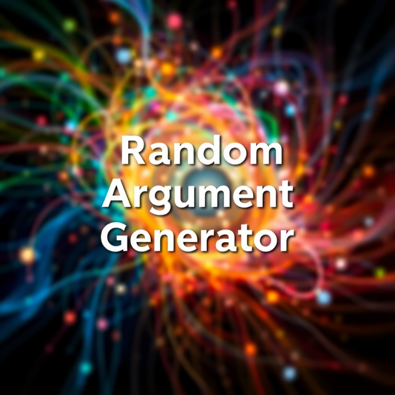Random Argument Generator