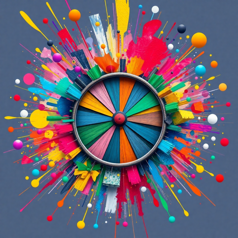 Random Art Generator Wheel