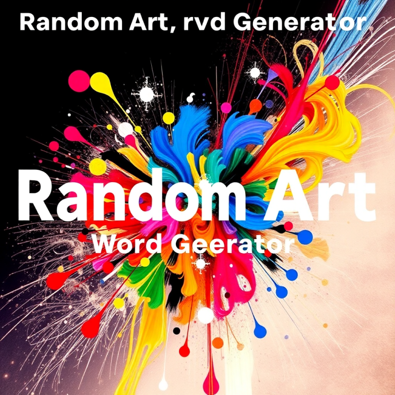 Random Art Word Generator