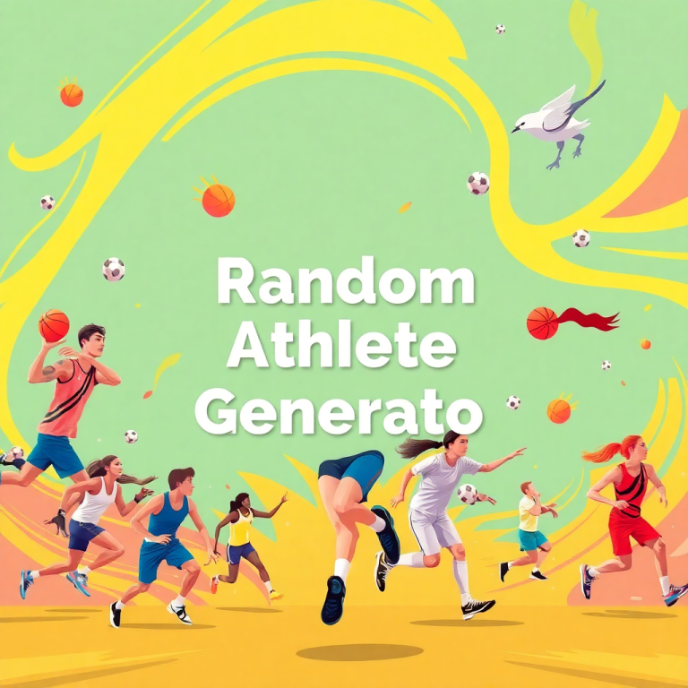 Random Athlete Name Generator
