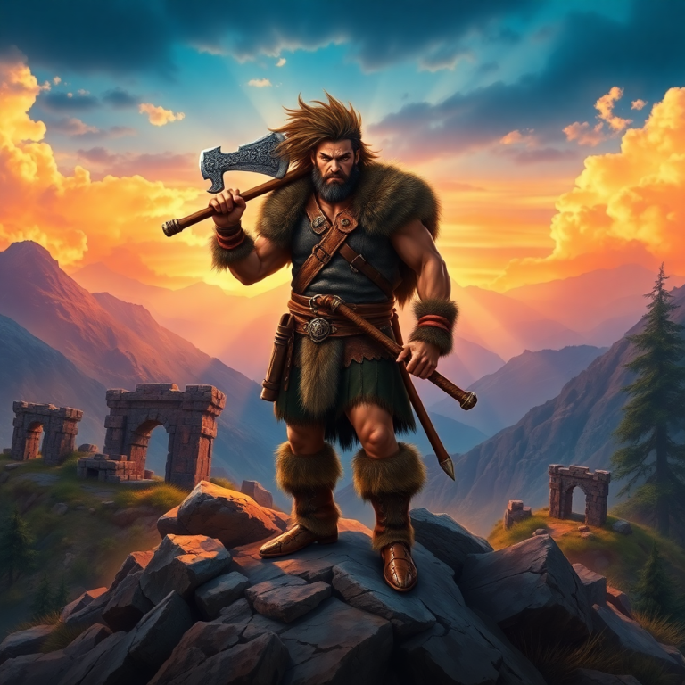 Random Barbarian Name Generator