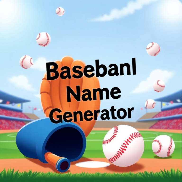 Random Baseball Name Generator