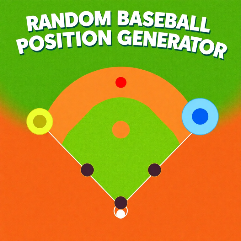 Random Baseball Position Generator