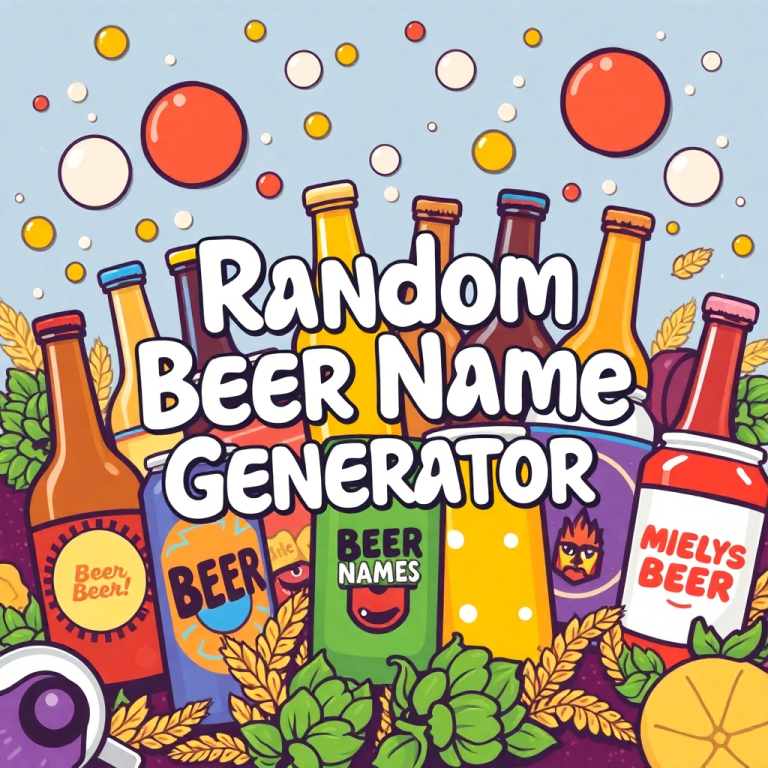 Random Beer Name Generator
