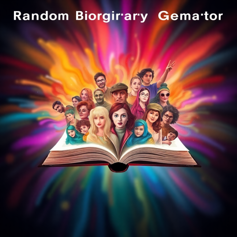 Random Biography Generator
