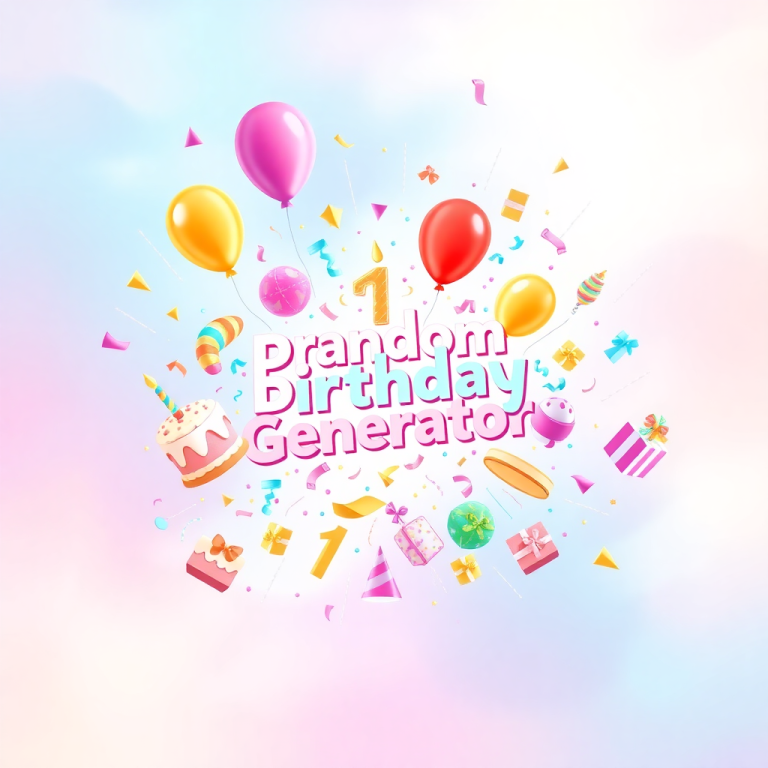 Random Birthday Generator