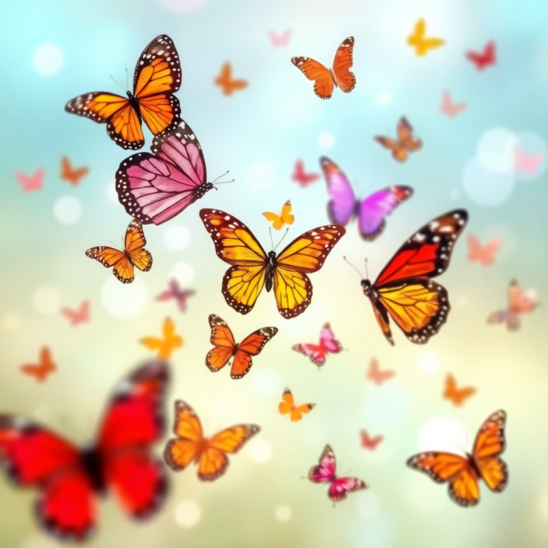 Random Butterfly Generator