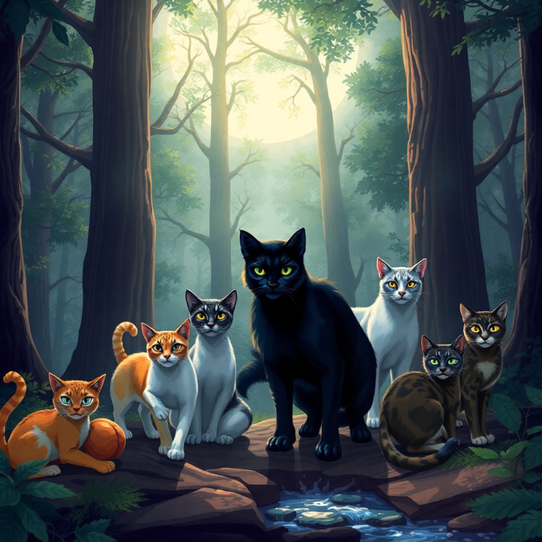 Random Canon Warrior Cat Generator
