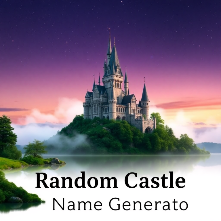 Random Castle Name Generator