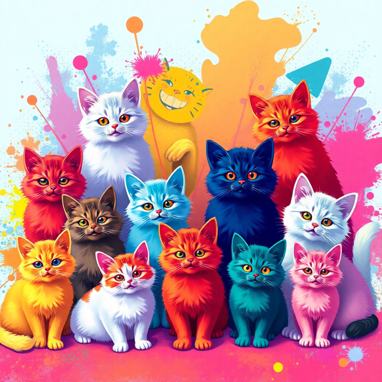 Random Cat Color Generator