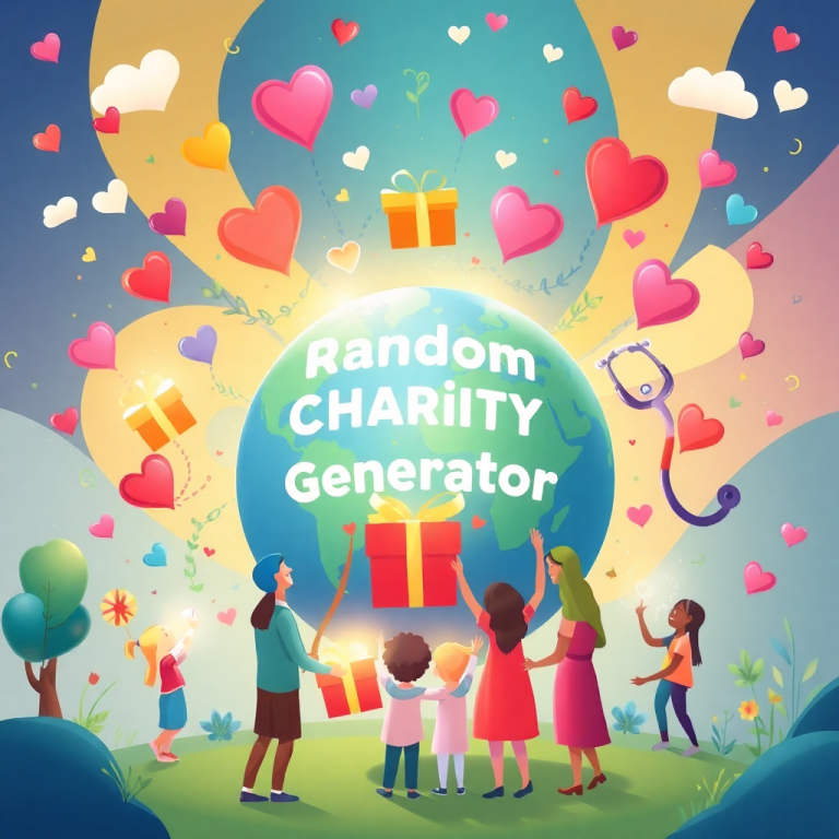 Random Charity Generator