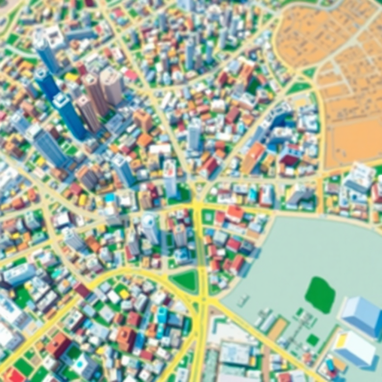 Random City Map Generator