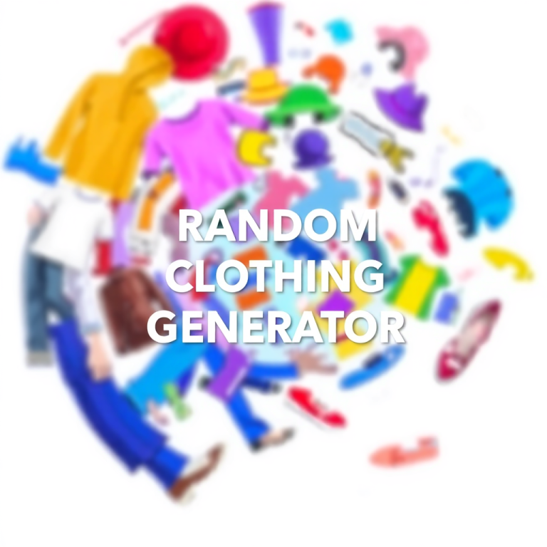 Random Clothing Generator